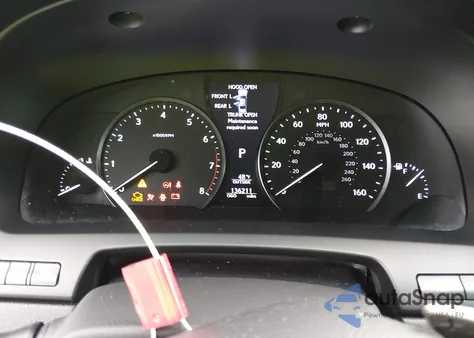 2015 Lexus Ls 460 из США, поврежденный, VIN JTHCL5EF1F5025594